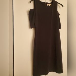 Michael Kors black fitted mini dress size M